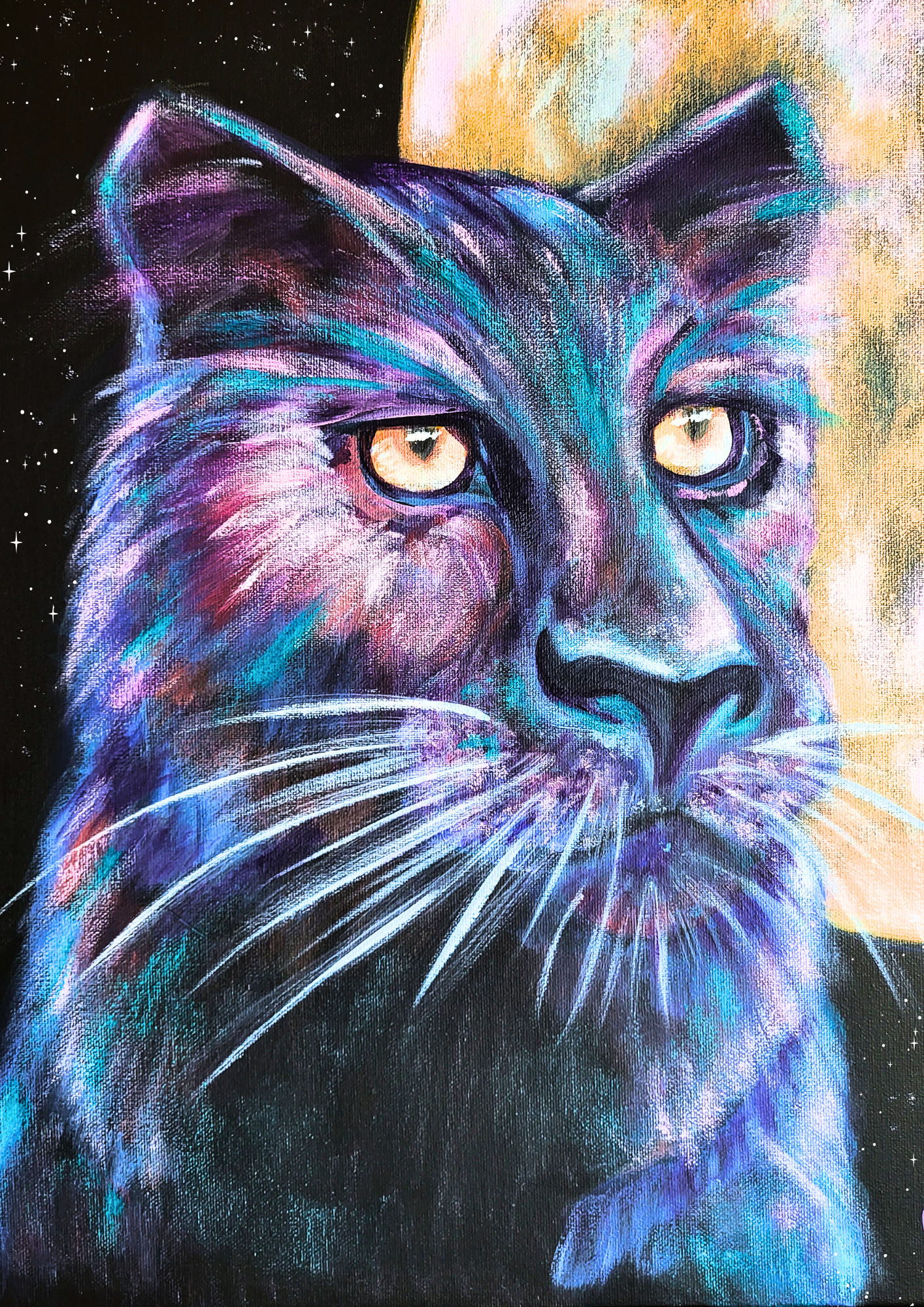 Poster A4 de mes peintures et illustrations