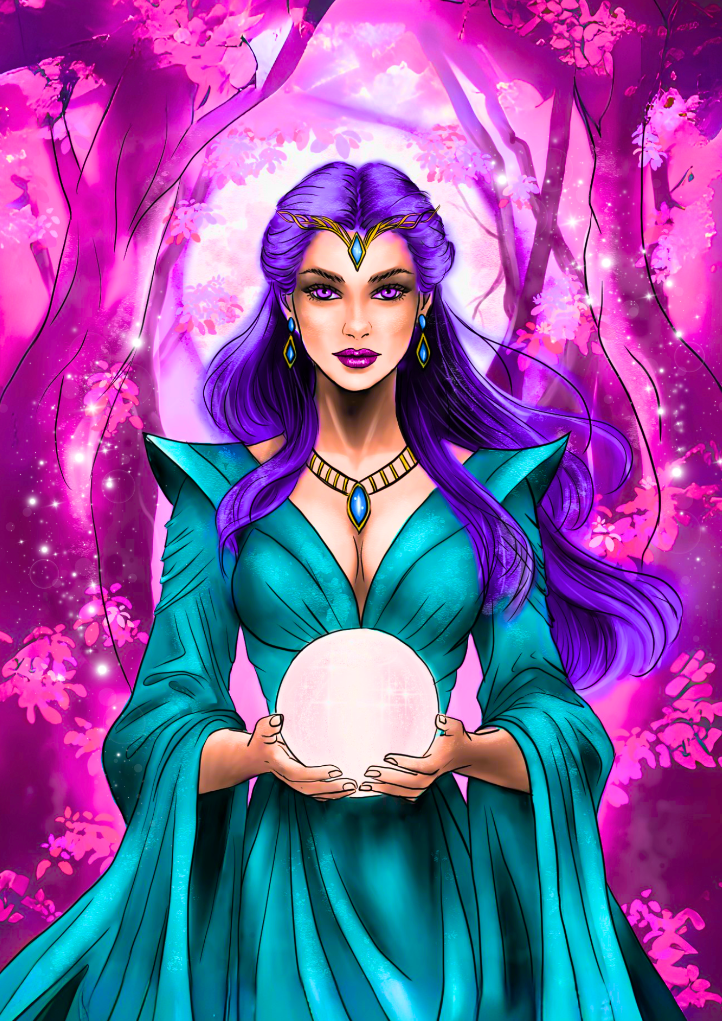 Poster A4 de mes peintures et illustrations