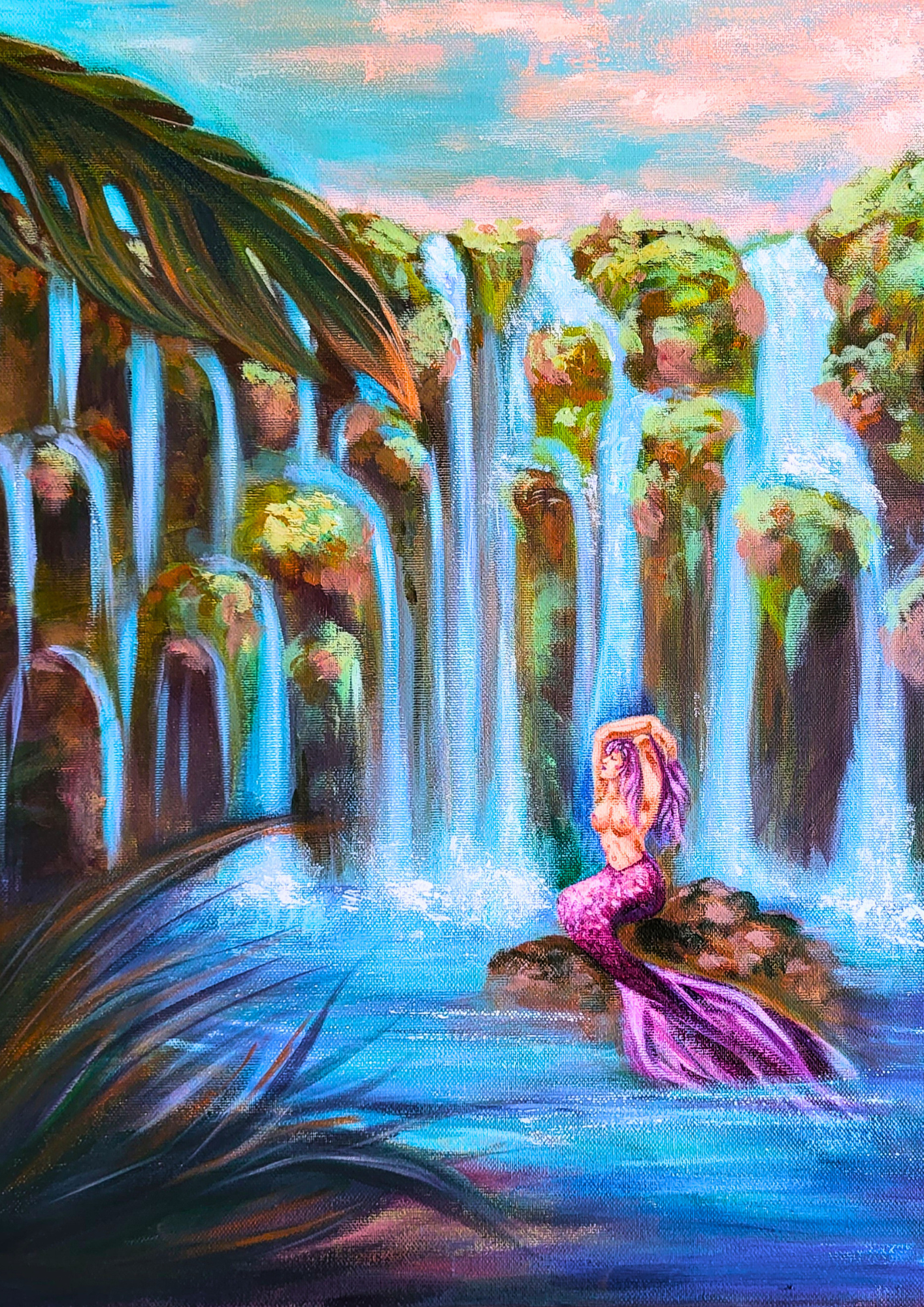 Poster A4 de mes peintures et illustrations
